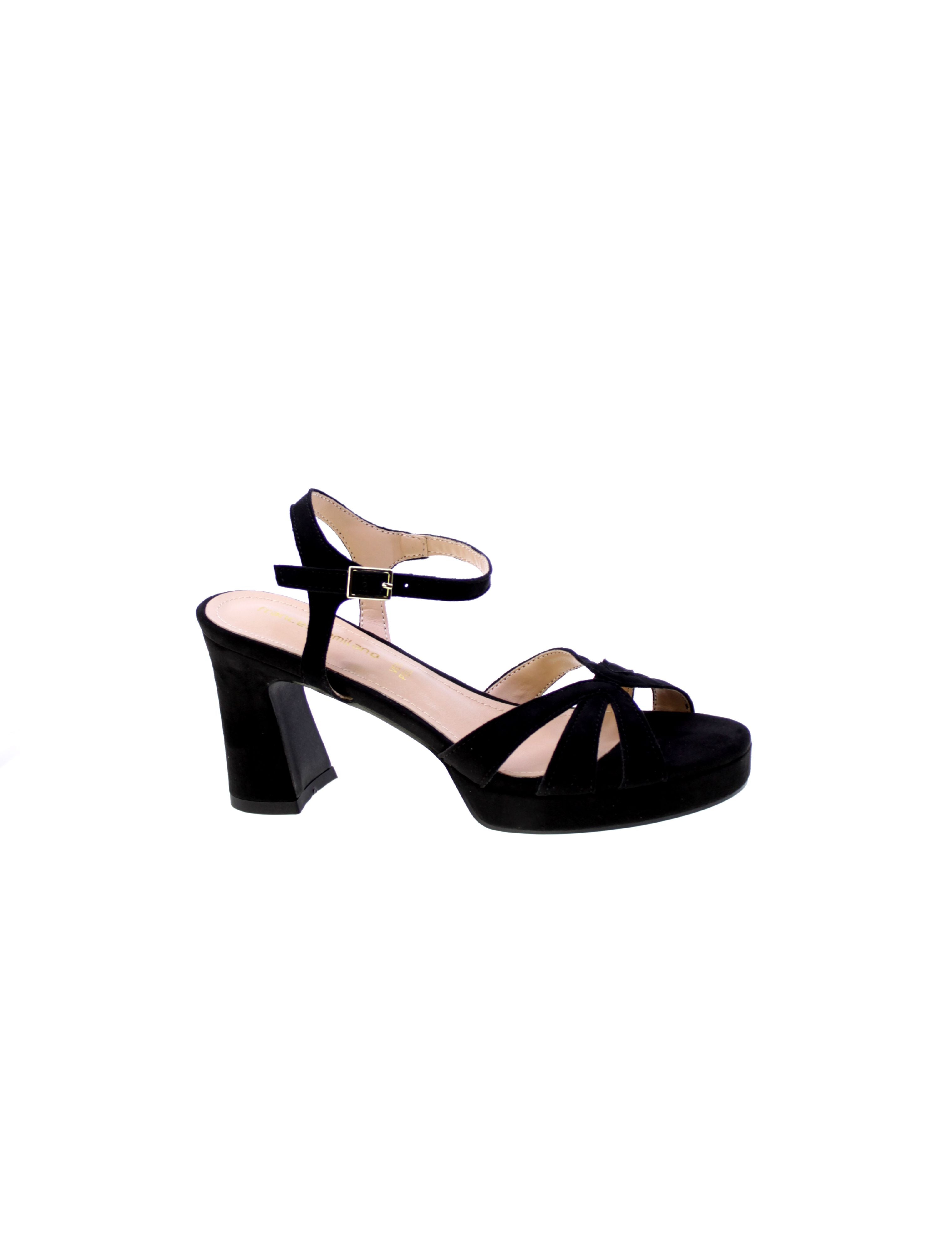 Francesco milano Sandalo Donna Nero G42-01c-ne