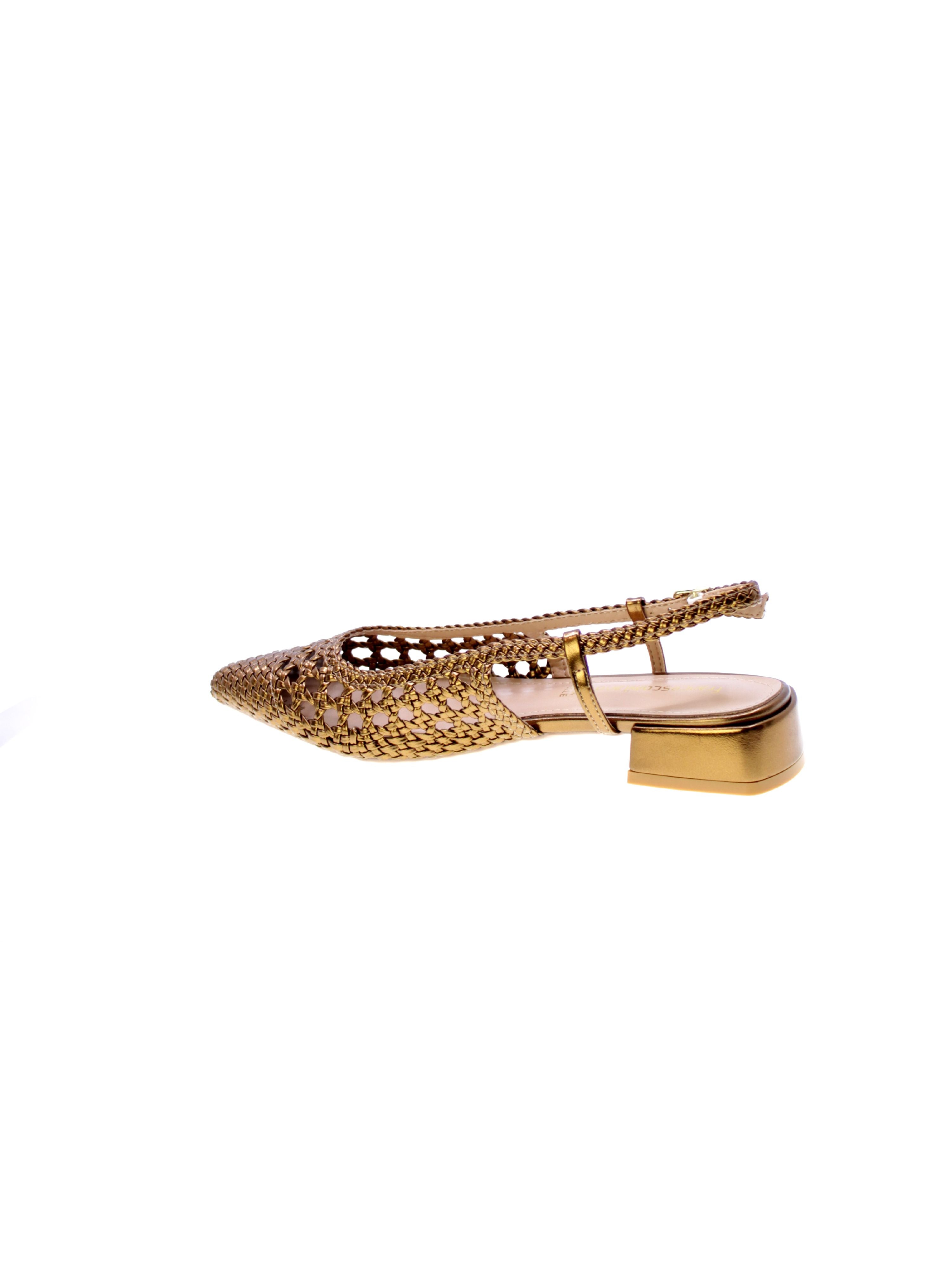 Francesco milano Decollete Basso Tallone Aperto Donna Bronzo E08-04p-br