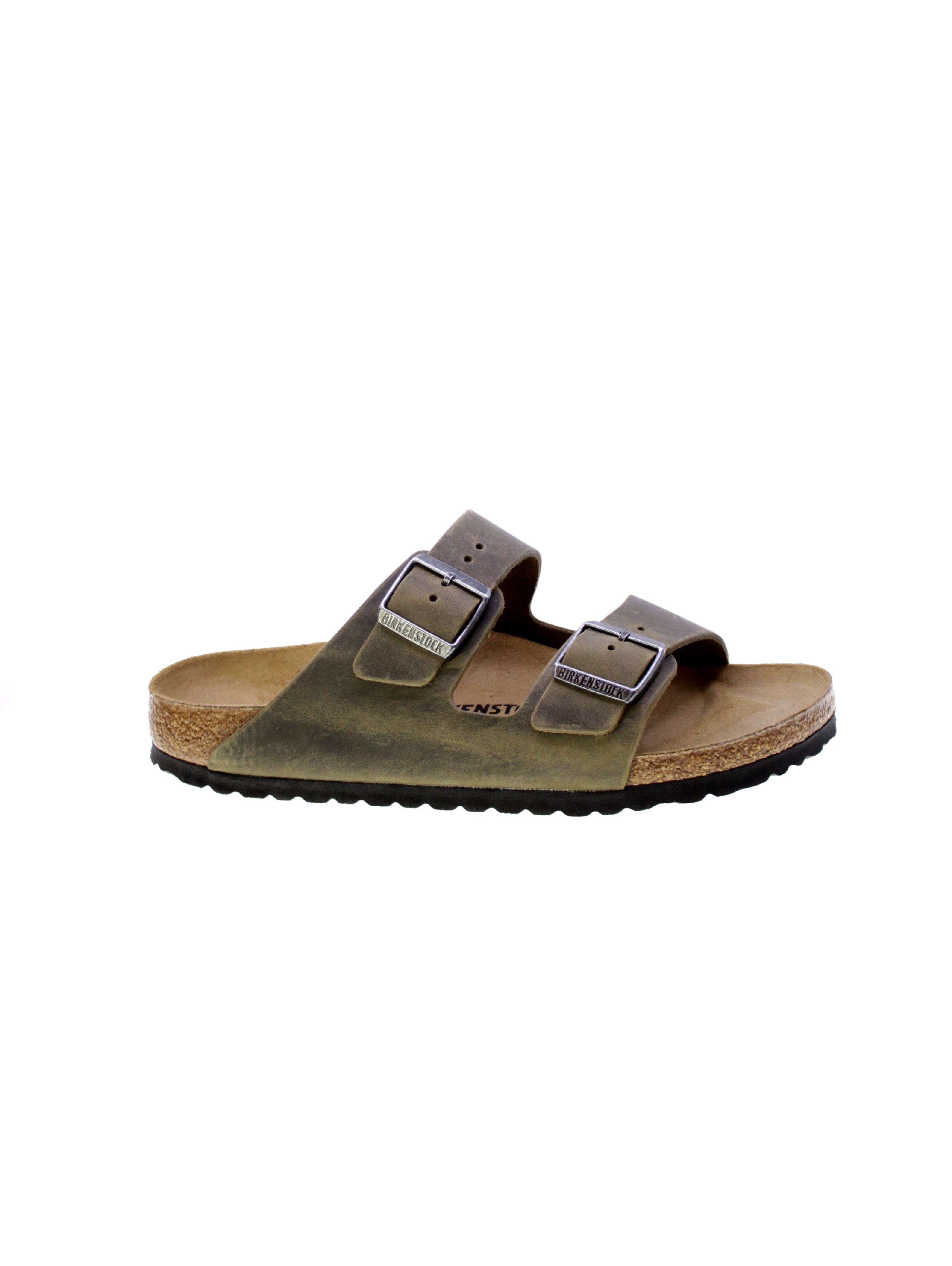 Birkenstock Sandalo Uomo Faded Khaki Arizona