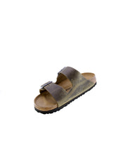 Birkenstock Sandalo Uomo Faded Khaki Arizona
