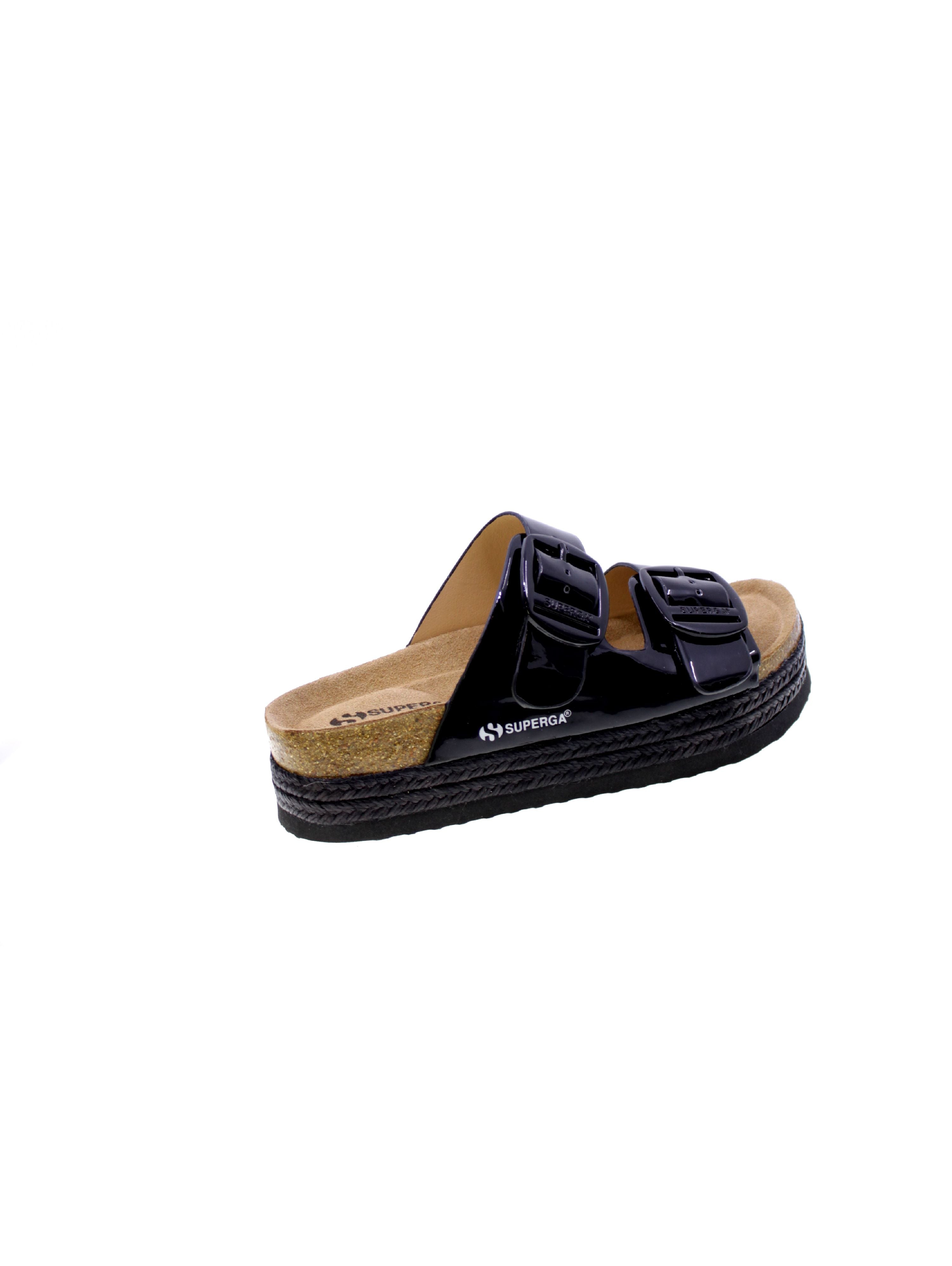 Superga Sandalo Doppia Fascia Donna Nero S11t621/25